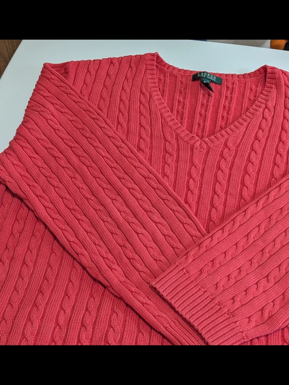Cotton V-Neck Plus Siz